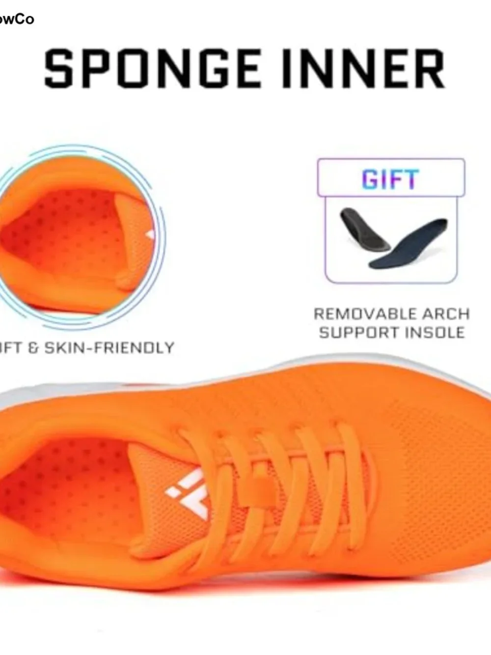 Women's Air Cushion Athletic Sneakers Mesh Arch Support Running Tennis Walking